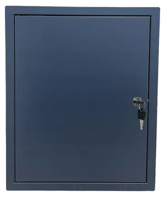 Produktbild von Kimi Revisionstür Metall Anthrazit Schlüssel 40x50 cm
