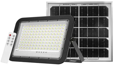 Produktbild von ENOVALITE Solar LED-Fluter, mit Akku, 200 W, 2600 lm, 6500 K