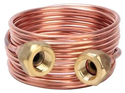 Zdjęcie produktu dla Koelbuis G1/4 - Miedziana rura - średnica 2,8 mm - długość 2000 mm - odporna na wysokie temperatury