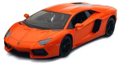 Image de LAMBORGHINI AVENTADOR, échelle 1:10, couleur orange