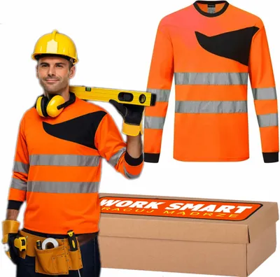 Obrázek produktu pro Portwest PW221 výstražné tričko s dlouhým rukávem oranžové 3XL Kingsmill