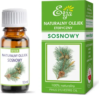 Produktbild von Etja Premium Kiefernöl, 10 ml – Natürliches ätherisches Öl für Aromatherapie und Wellness