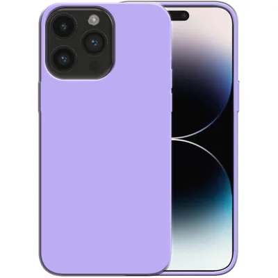 Obrázek produktu pro Smartphonica Silikonové pouzdro pro iPhone 14 Pro Max s měkkým vnitřkem - fialové
