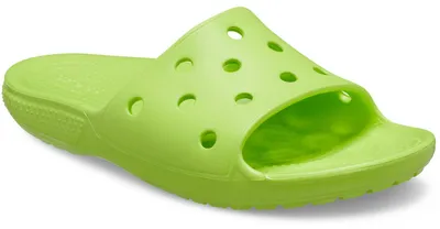 Produktbild von Crocs Classic Slide Kids Kinder Pool-Sandale Limeade, 206396-3UH