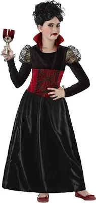 Obrázok produktu pre Atosa Vampirea Kids Girls Custom Black 7-9 Years Black 7-9 Years