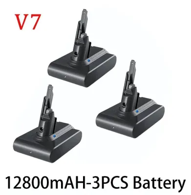 Obrázok produktu pre Batéria pre vysávač V7 – Li-ion náhradná batéria – 21,6V 12800mAh – opakovane nabíjateľná – súprava 3 kusov