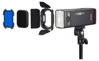 Immagine prodotto di Godox Barndoor Kit For AD200ProII Speedlite Flash head