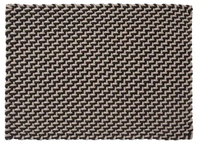 Produktbild von Pad Outdoor Teppich POOL Schwarz Sand 170x240 Badezimmer Matte Design Badematte