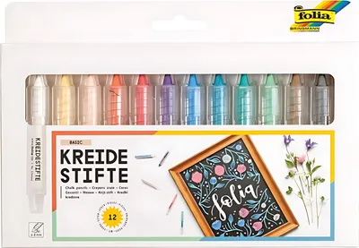 Produktbild von Folia 371209, 12 Stück(e), Mehrfarbig, 12 Farben