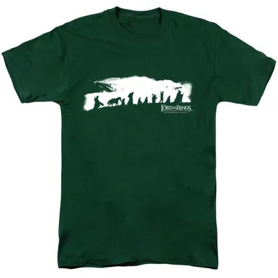 Productafbeelding van Lord of the Rings - "Het Gelaagde Bedrijf" T-shirt voor heren/dames, uni, model TV40189 (maat M) (donkergroen)