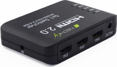 Zdjęcie produktu dla Techly IDATA HDMI2-4K5160, HDMI, Plastik, Czarny, 3 m, 2160p, 18 Gbit/s