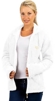 Produktbild von Reichstadt Damen Regular Fit Fleecejacke Kuschelig 22RSW002 White XXL