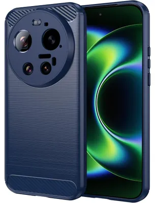 Obrázok produktu pre Techsuit – Karbónovo-silikónové puzdro pre Xiaomi 17 Ultra – modrá farba