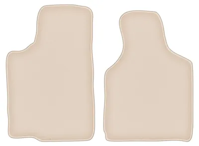 Produktbild von DURBAN Beige Velours-Fußmatten vorne für Mazda MX-6 I Coupé (1988-1992)