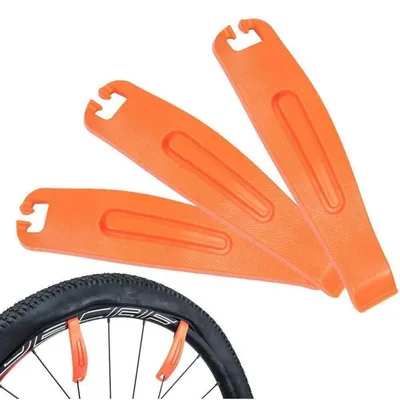 Productafbeelding van Fietsbandenlichters set, 3 stuks, kunststof, oranje