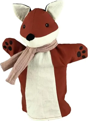 Produktbild von Egmont Toys Handpuppe Fuchs aus Baumwolle, ca. 29cm, maschinenwaschbar, ab 0 Monaten
