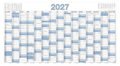 Produktbild von Plakatkalender 15 Mon 1 Stk. gerollt 2027