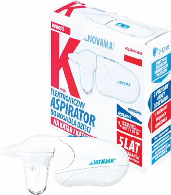 Immagine prodotto di aspiratore Novama, Bianco K, Aspiratore nasale elettronico