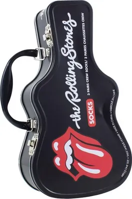 Obrázok produktu pre The Rolling Stones Socken Herren Guitar TinBox multicolor EU 40-46