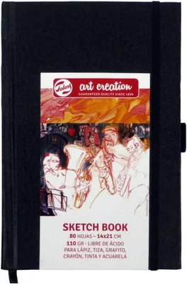 Produktbild von Skizzenblock, Format 14 x 21 cm, 80 Blatt, 110 g