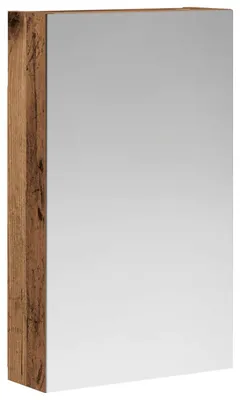 Produktbild von Eleganten-Stil Badezimmerspiegelschrank 1 PC,Modernes Design,Badmöbel,Badezimmer, mit Regal Altholz 30x10,5x50 cm - Spiegelschränke - Möbel26