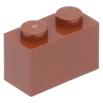 Produktbild von Lego® 250 Stück 3004 Stein Brick 1x2 Part Basic Steine 250 Braun