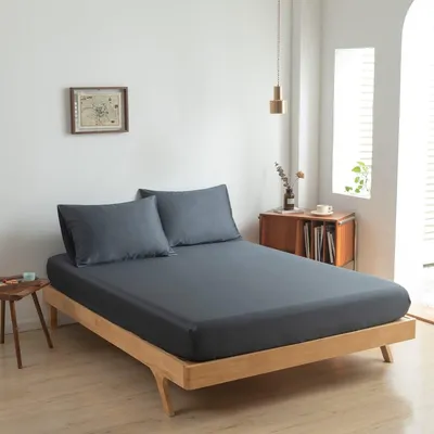 Produktbild von Spannbettlaken 90×200 – Space blue