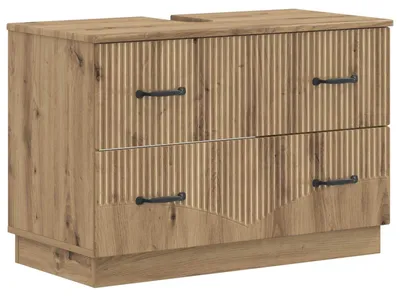 Obrázok produktu pre vidaXL Skrinka pod umývadlo HOORN, Imitácia dreva Artisan, 82 x 41 x 56 cm