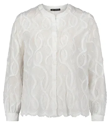 Produktbild von Bluse Kurz 1/1 Arm 1014 Offwhite Größe 36