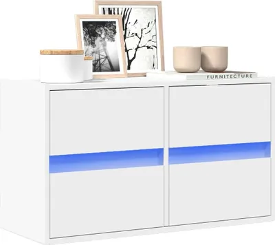 Immagine prodotto di Maison Exclusive - Mobile TV con illuminazione a LED Bianco 80x31x45 cm