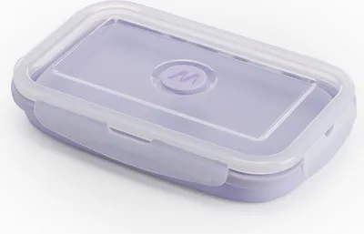 Immagine prodotto di Set da pranzo in silicone a 3 pezzi Muitomas, viola