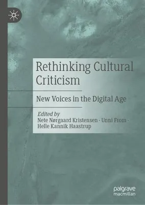 Produktbild von Rethinking Cultural Criticism