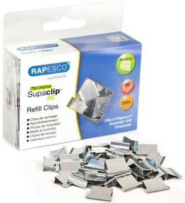 Produktbild von Rapesco Supaclip, Silber