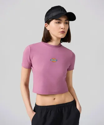 Image de Dickies Maple Valley t-shirt à manches courtes Rose XS Femme Rose XS