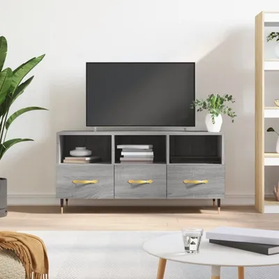 Immagine prodotto di "2024 "cloris Mobile TV Grigio Sonoma 102x36x50 cm Materiale a base di legno - Mobili TV CHY44192088