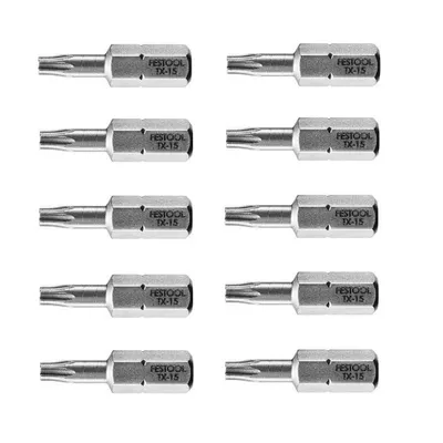 Produktbild von Festool Bit Torx TX 15 25mm 10 Stück Akkuschrauber 490505