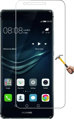 Produktbild von ino Schutzglas kompatibel mit Huawei P9 Panzerglas Panzer DisplayschutzSchutz  Glas Displayglas 9H