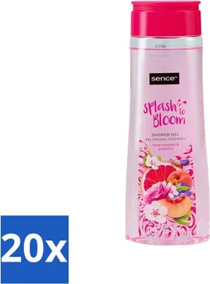 Produktbild von Sence - Floral Moments & Grapefruit - Duschgel - Frisch & Fruchtig - 300 ml - Vorteilspack - 20 Stücke