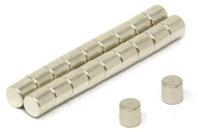 Neodymium Magnete N42, 25 Stück, 0,9 kg Zugkraft, 25x10x3 cm