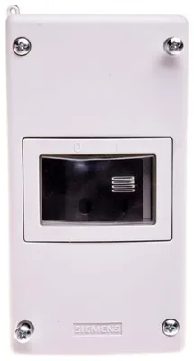 Imagen del producto de Caja de montaje Siemens, grado de protección IP55, con borne de conexión N, modelo 3RV1913-1CA00 (3RV19131CA00)