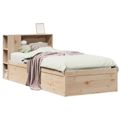 Produktbild von Massivholzbett ohne Matratze 75x190 cm Kiefernholz