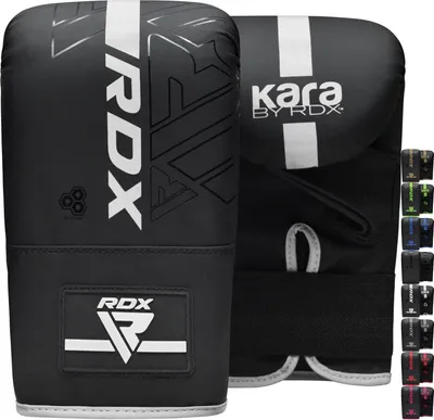Produktbild von RDX Boxing Gloves for Kickboxing and Muay Thai Training, Maya Hide Leather Kara Punching Bag Gloves for Martial Arts, Sparring, Boxing, MMA, Punching Gloves for Fitness Punching, Sandbag (REUSABLE)