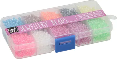 Image de Sieraden Kralen in Opbergbak, 10 Kleuren