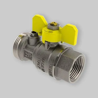 Obrázek produktu pro Přímý ventil za vodoměrem s přípojkou Tiemme 1" F x 1"1/4 M