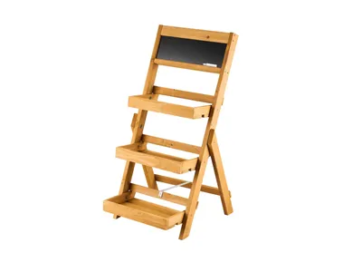 Produktbild von Livarno Pflanzentreppe Gartenregal Balkon Garten Kräuterregal Naturbraun