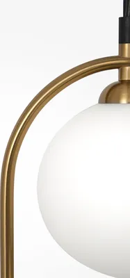 Zdjęcie produktu dla Lampa wisząca RING mosiężno-złota 2xG9x25W szkło wym:204x12x17cm IP20 Maytoni