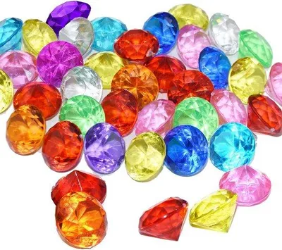 Produktbild von Luxus-Edelstein-Set mit Diamanten für Kinder: Mehrfarbige Schatzsuche Spiel mit Kristallen und Glitzersteinen.