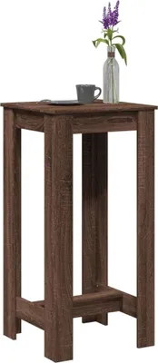 Produktbild von Maison Exclusive - Bartisch Braun Eichen-Optik 51x50x103,5 cm Holzwerkstoff