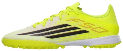 Productafbeelding van Voetbalschoenen Adidas F50 League TF "Team Solar Yellow 2 / Core Black / Lucid Red" voor Unisex