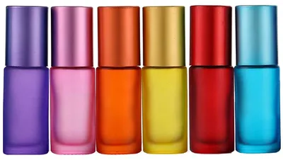 Obrázek produktu pro Sada 6 prázdných skleněných lahviček o objemu 5 ml